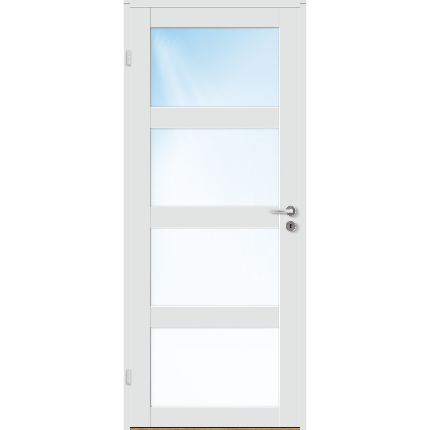 Innerdør Bygg1 Base 4 Klarglass