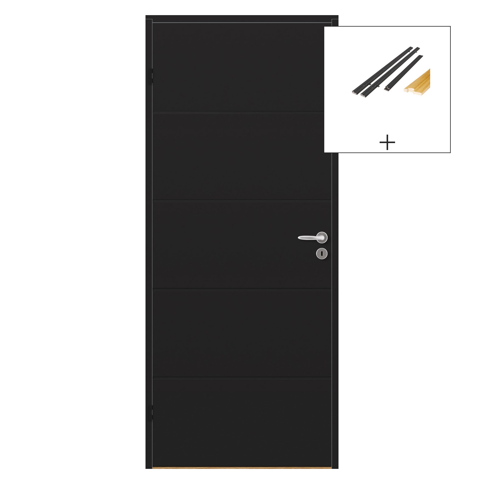 Innerdør Bygg1 Quatro med Karmsett
