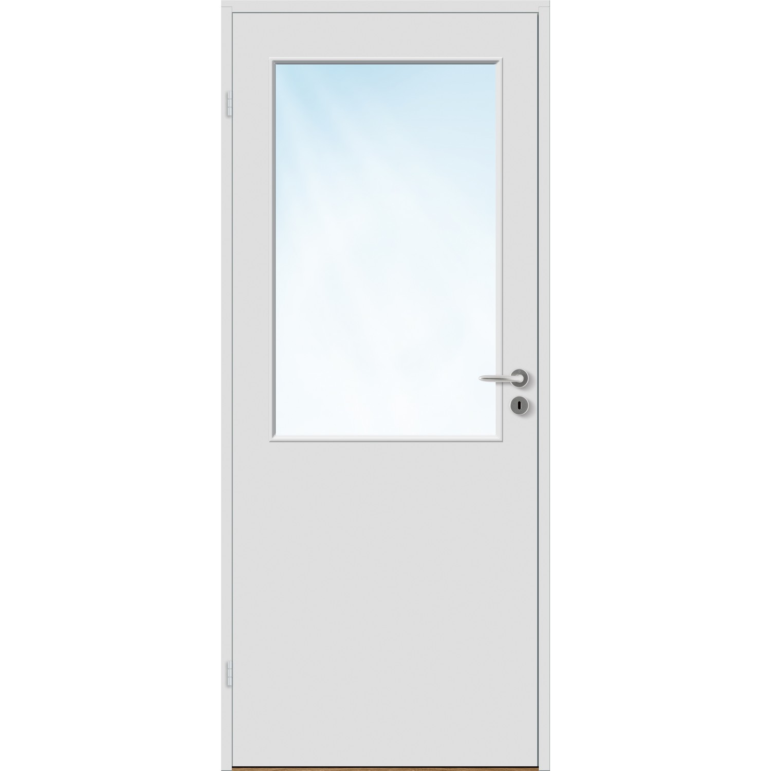 Innerdør Bygg1 Sletten HW Klarglass