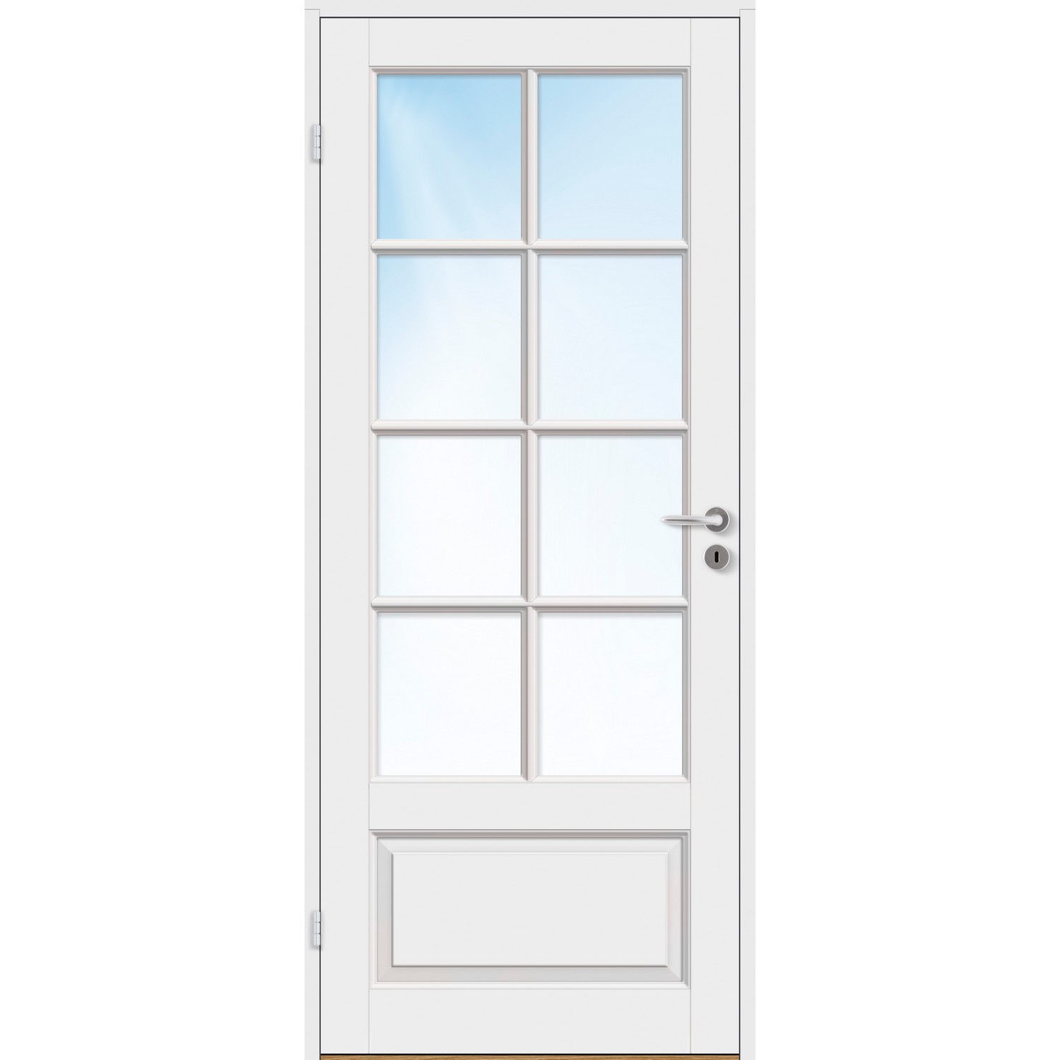 Innerdør Bygg1 Thomas FW Klarglass med Karmsett