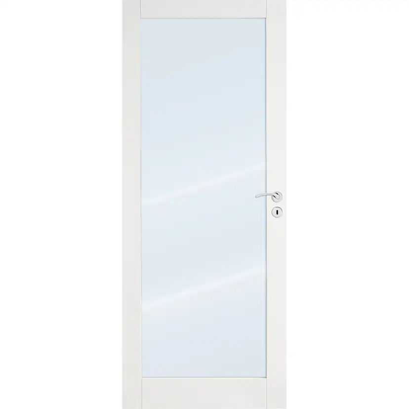 Scanflex Innerdør Innerdør Scanflex Trend 1 Klarglass BxH: 80x200 (dørbladmål: 72,6x194 ...