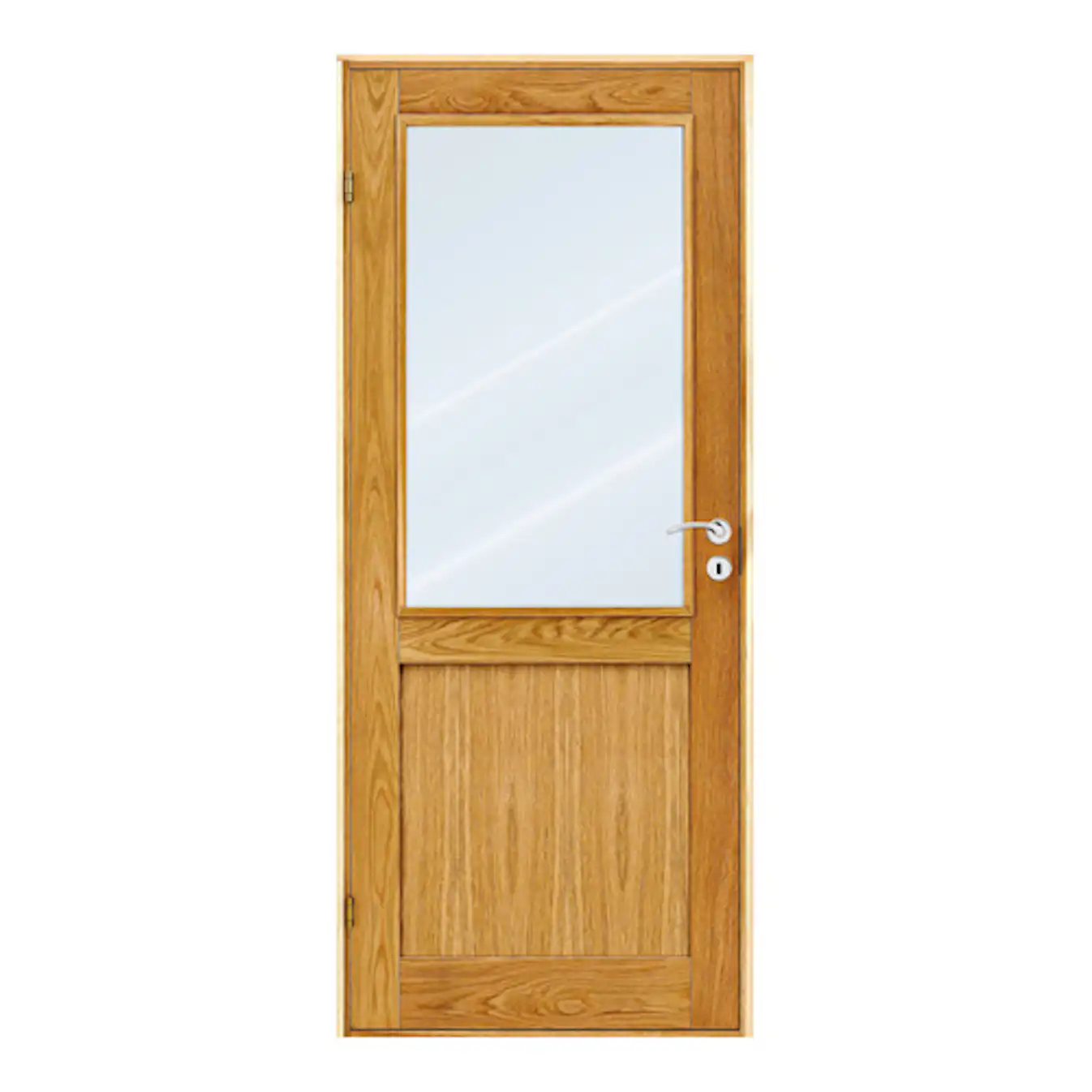 Scanflex Innerdør Innerdør Scanflex Trend Duo Lakkert Eik Klarglass 100x200 - 25975418