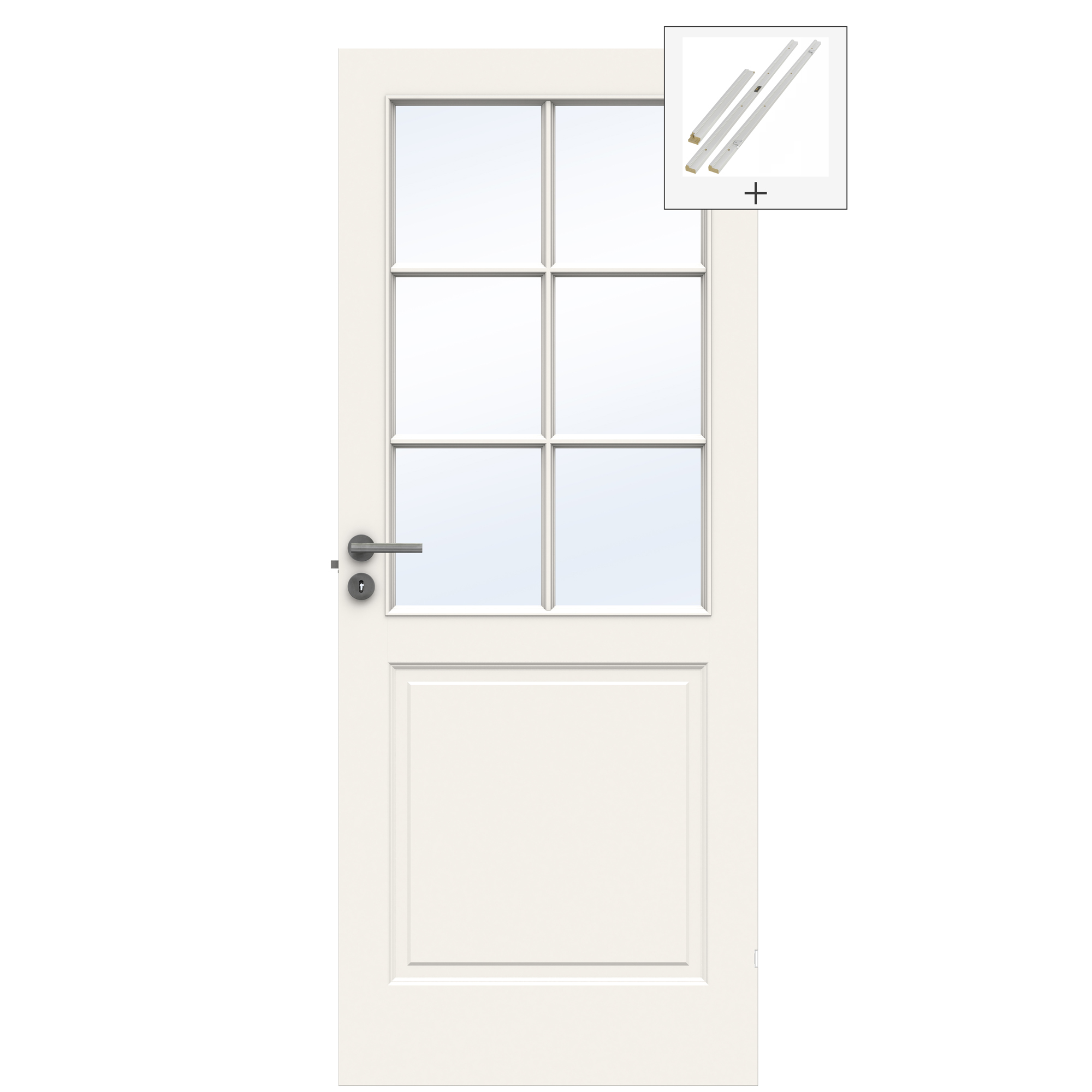 Innerdør Swedoor Compact SP6 med Karmsett