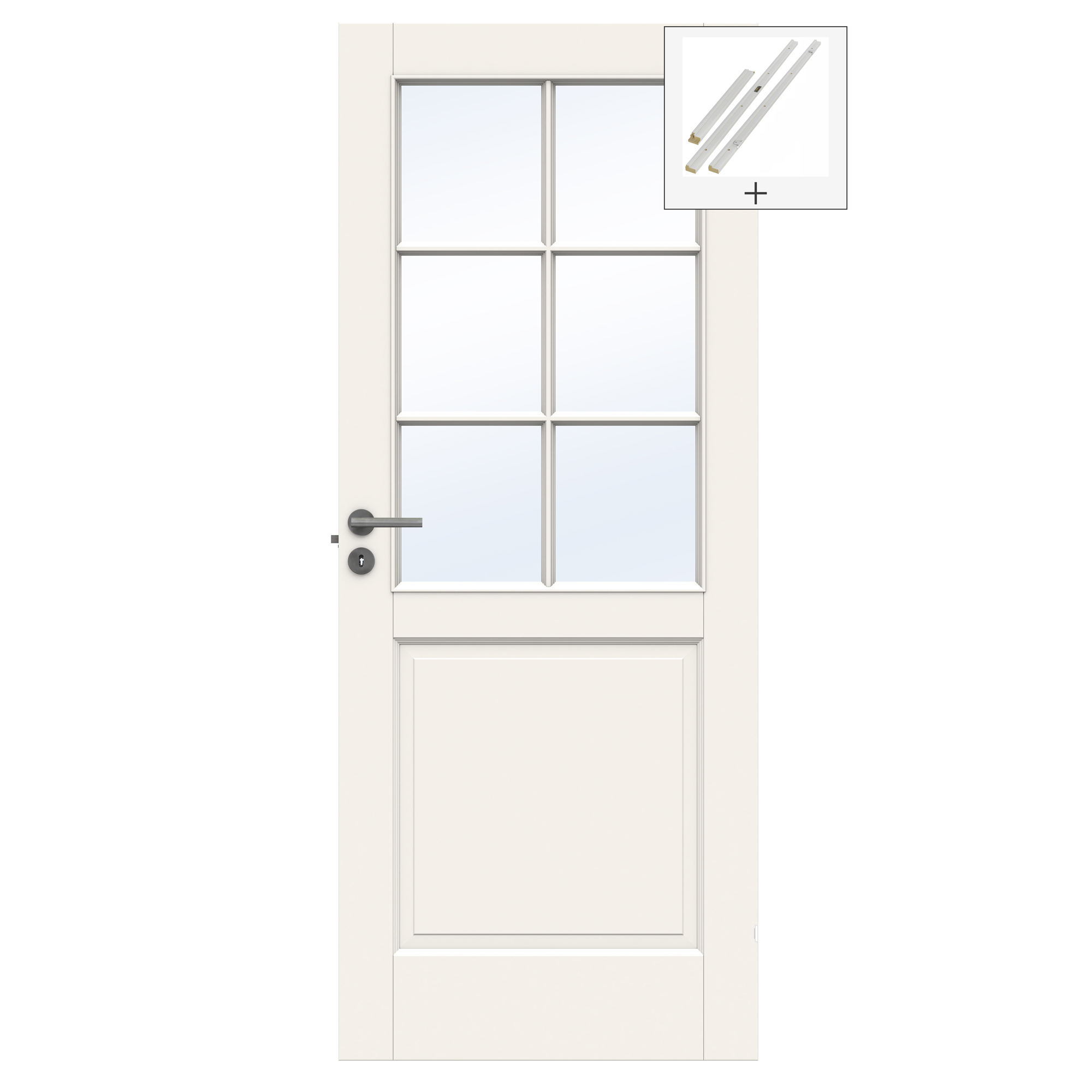 Innerdør Swedoor Craft SP6 med Karmsett