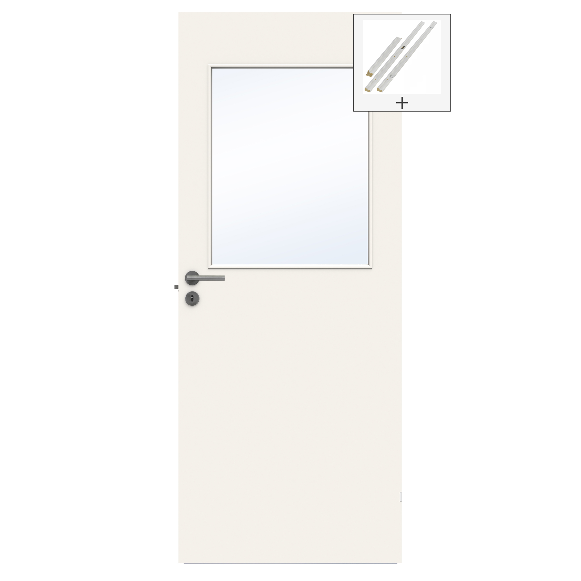 Innerdør Swedoor Easy GW1 med Karmsett