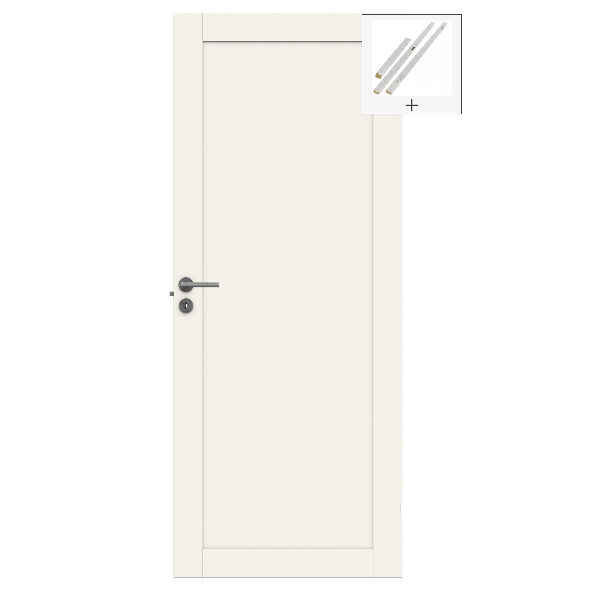 Innerdør Swedoor Purity 01L med Karmsett