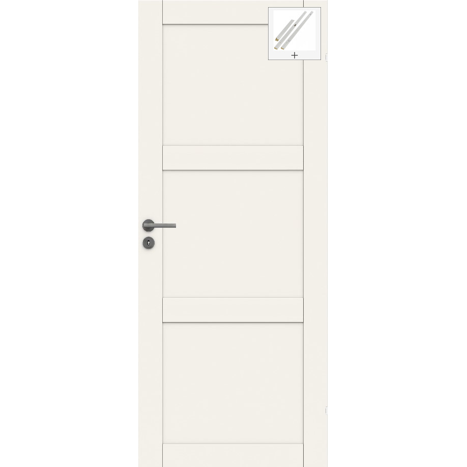 Innerdør Swedoor Purity 03L med Karmsett