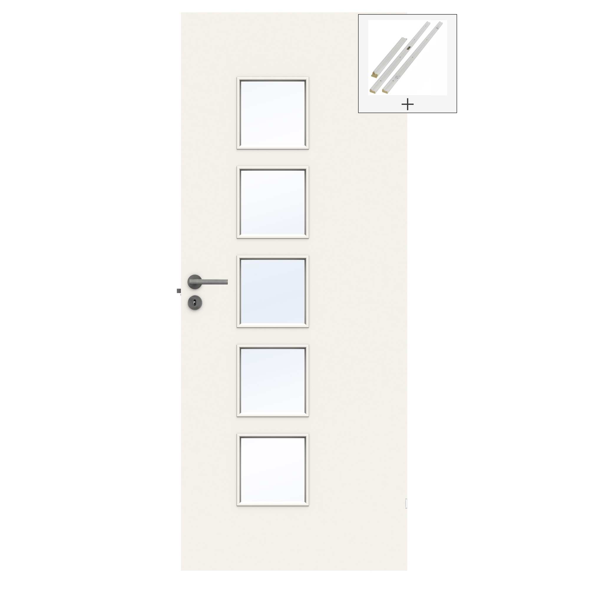 Innerdør Swedoor Stable Effect Q505 med Karmsett