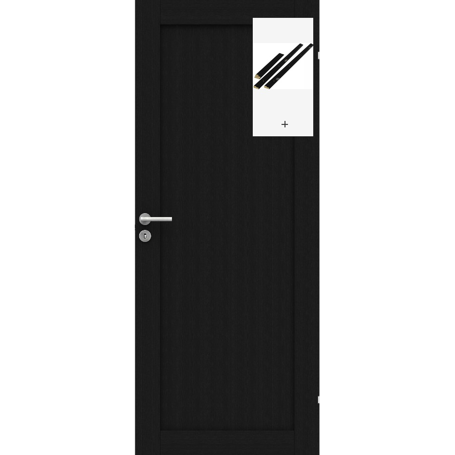 Innerdør Swedoor Unique 01L Finér med Karmsett