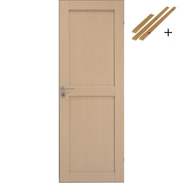 Innerdør Swedoor Unique 02L Finér med Karmsett