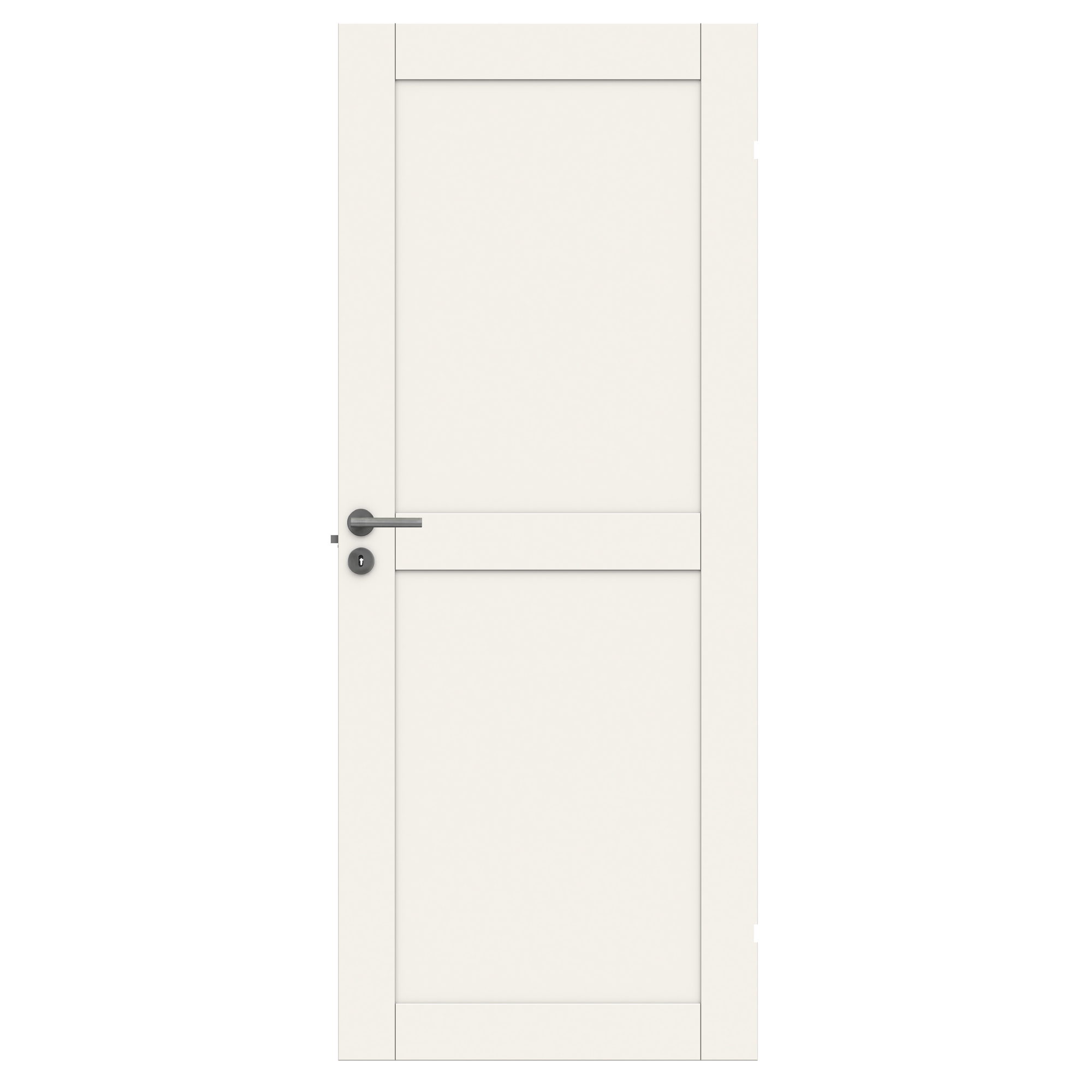 Innerdør Swedoor Unique 02L Hvit med Karmsett