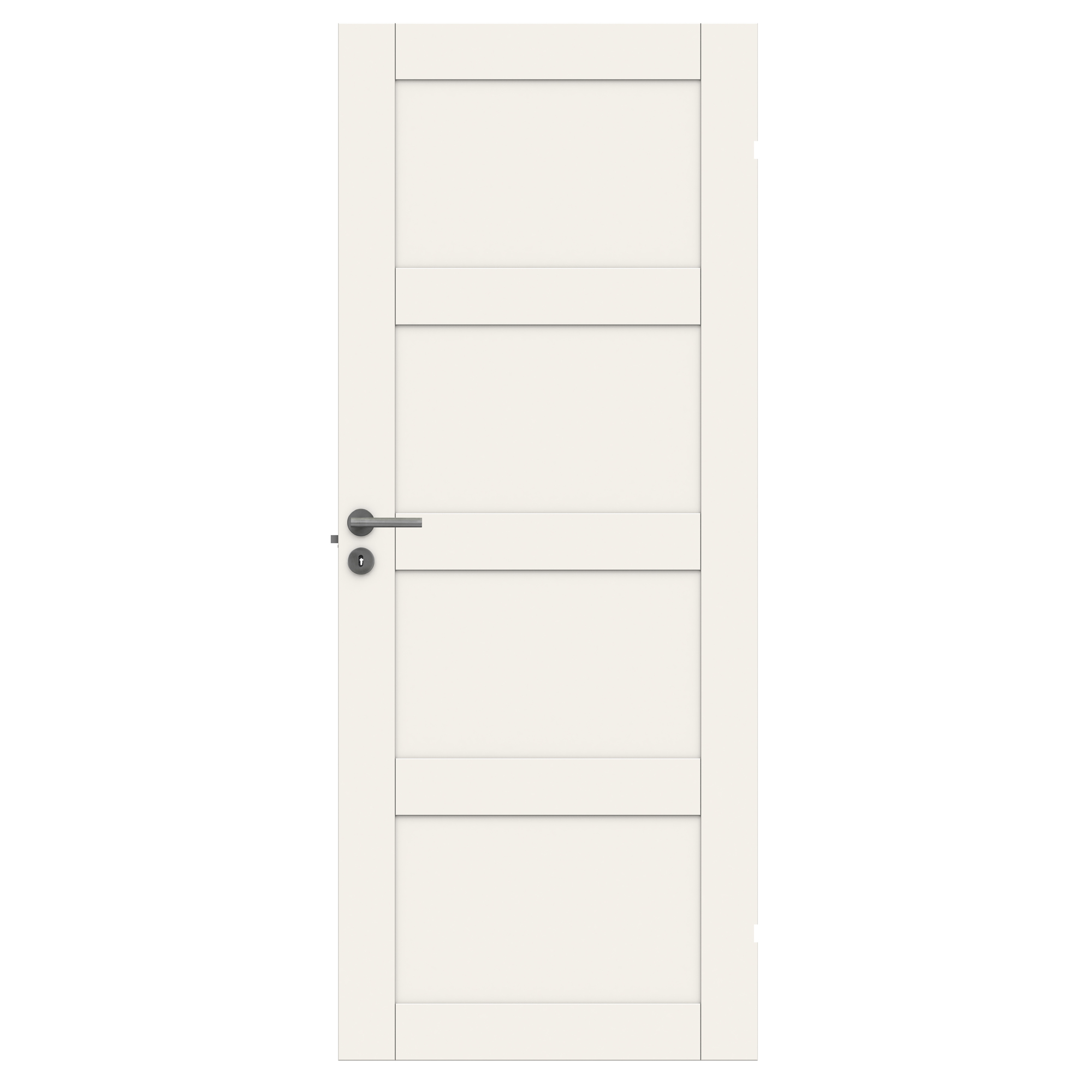 Innerdør Swedoor Unique 04L Hvit med Karmsett