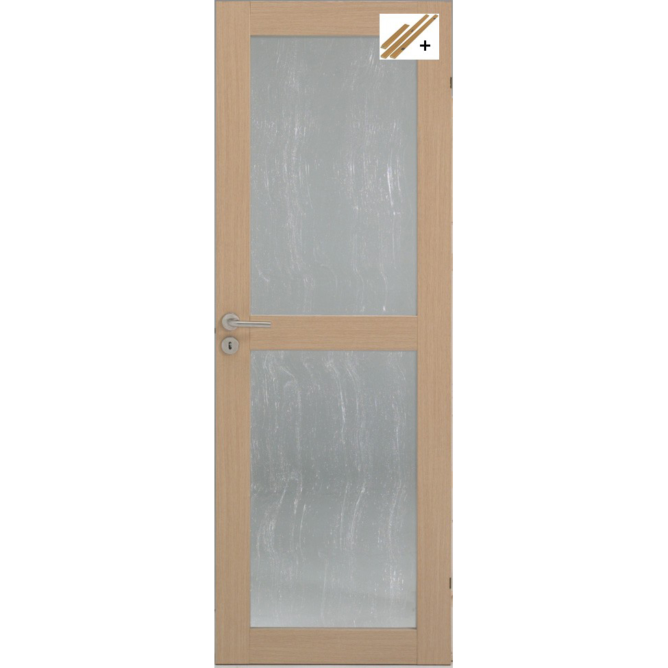 Innerdør Swedoor Unique GW02L Finér med Karmsett