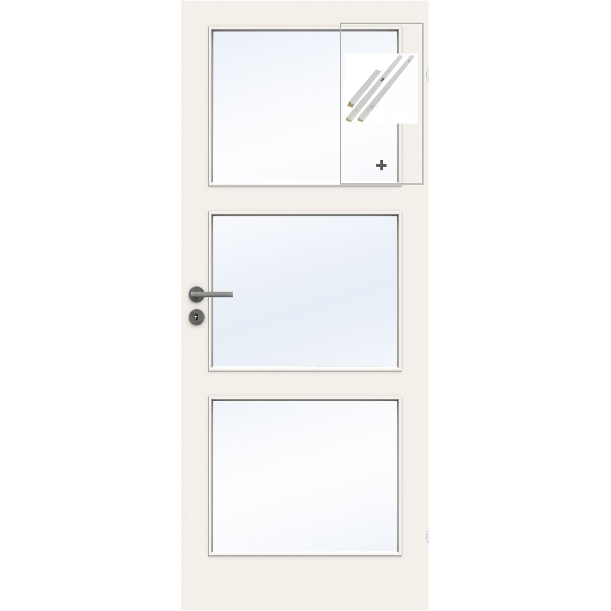 Innerdør Swedoor Easy GW3 med Karmsett