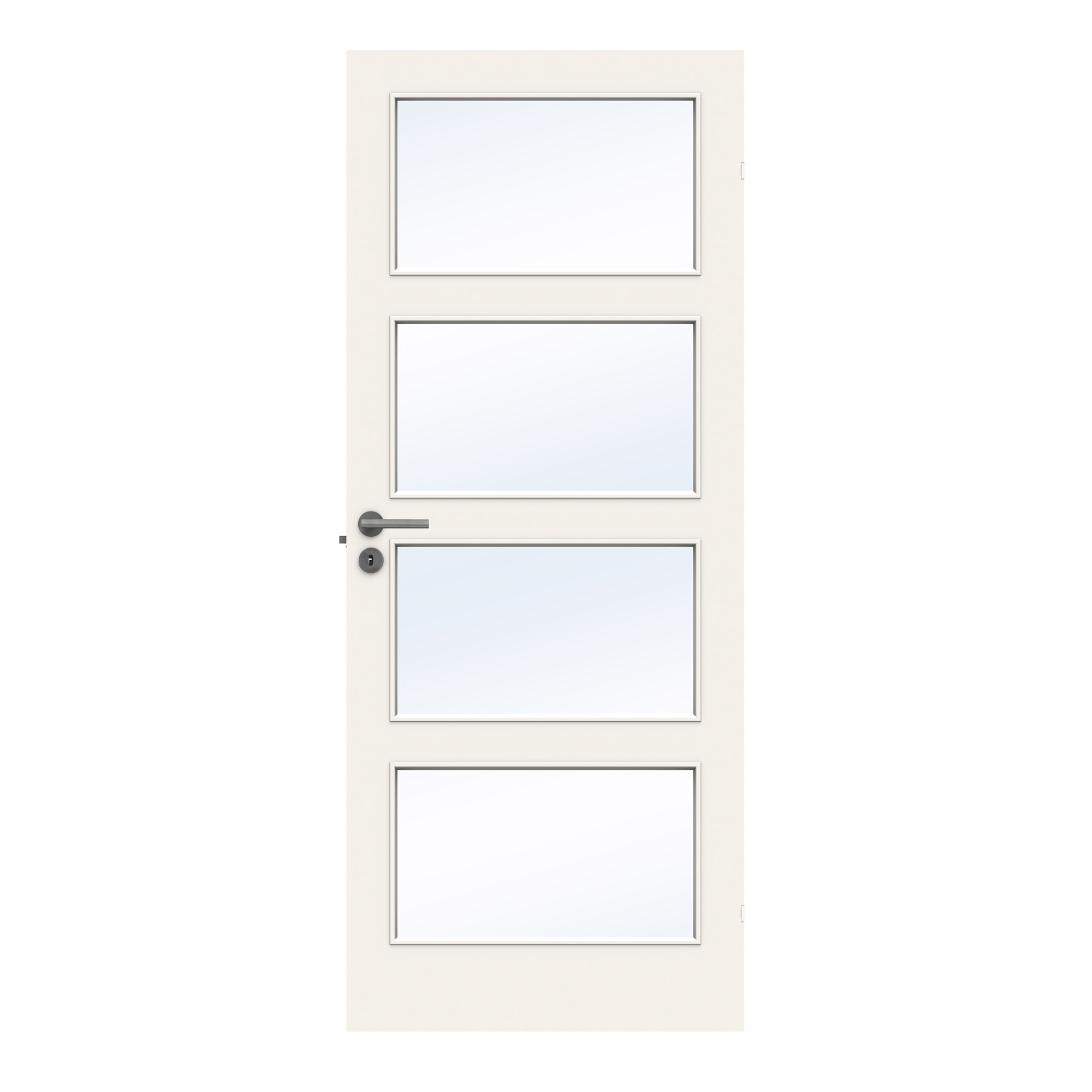 Innerdörr Swedoor Stable GW4 Klarglas BxH: 80x200 cm