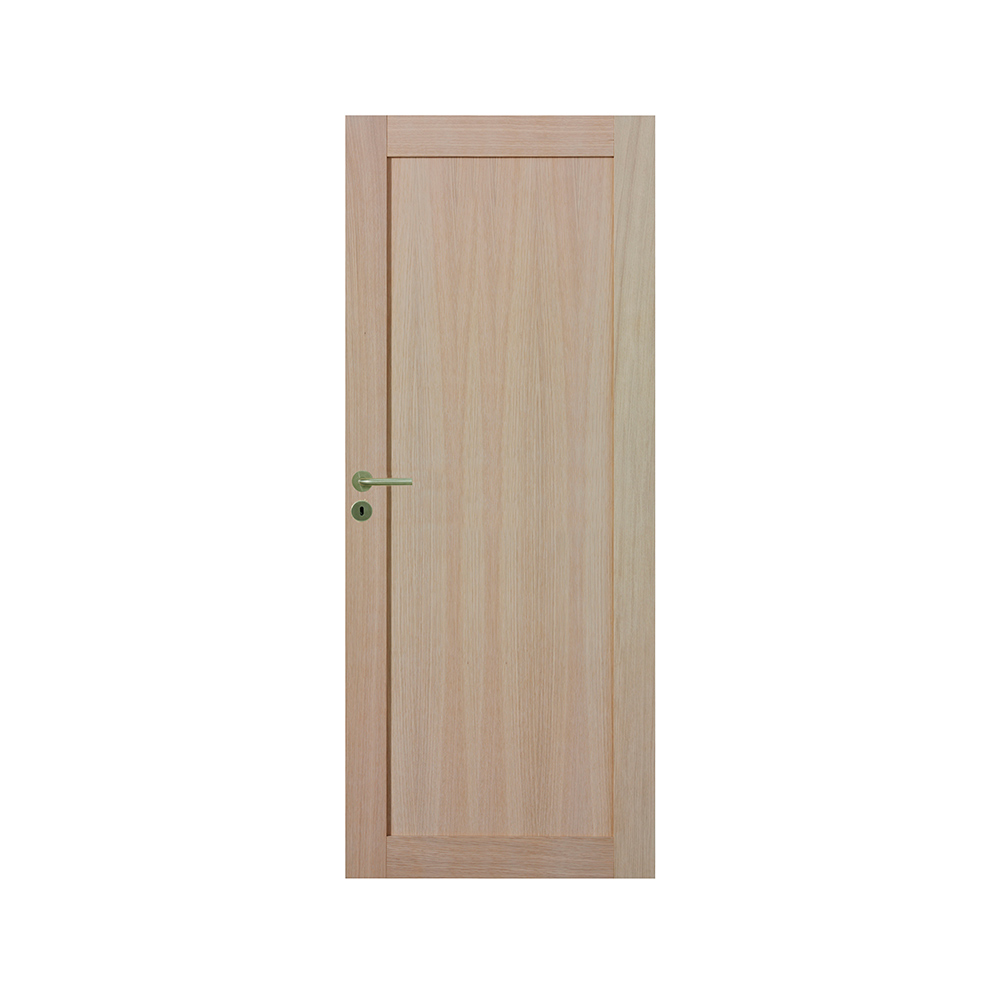 Innerdörr Swedoor Unique 01L Träfanér BxH: 90x200 cm, Vitpigmenterad Ekfanér