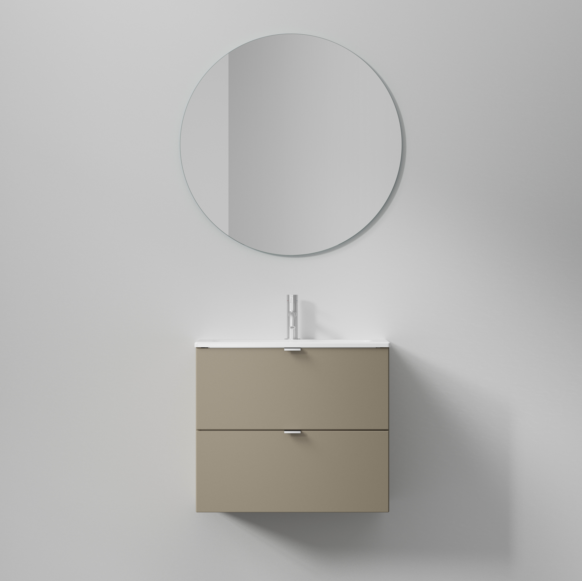 Tvättställsskåp INR Core XS Solid med 2 Lådor