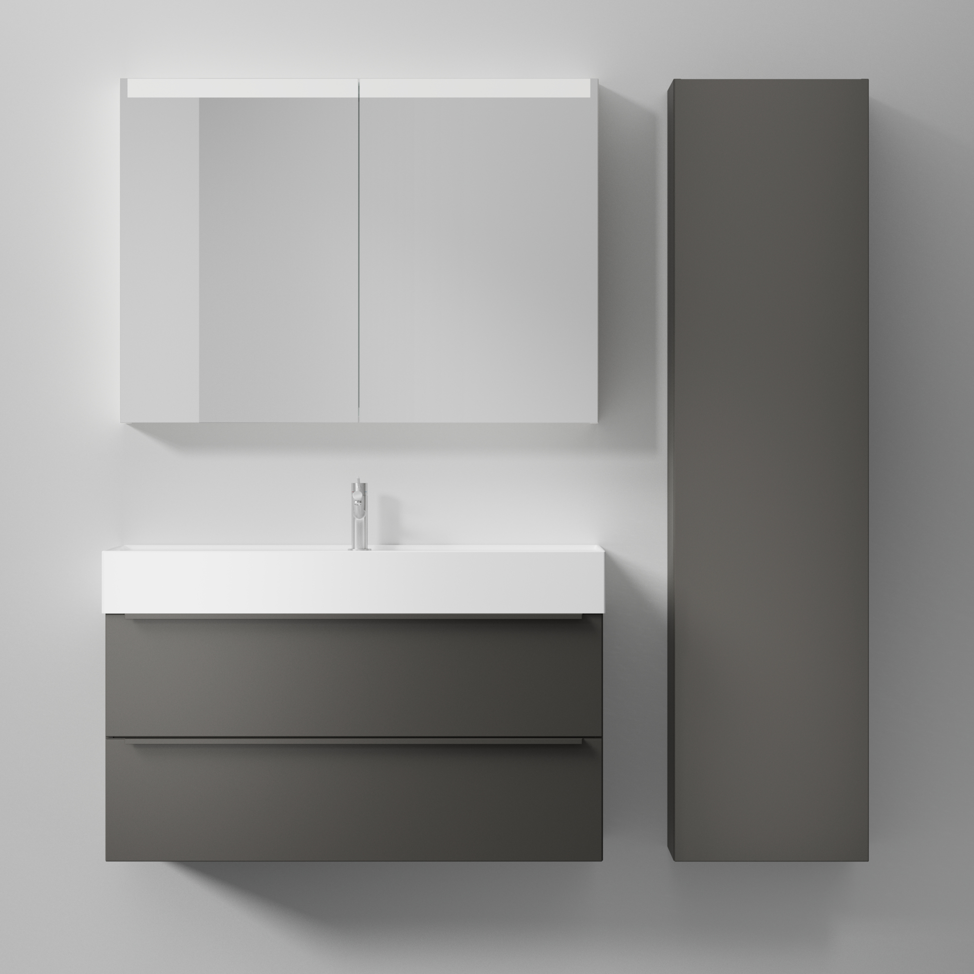 Tvättställsskåp INR Core Avant med 2 Lådor