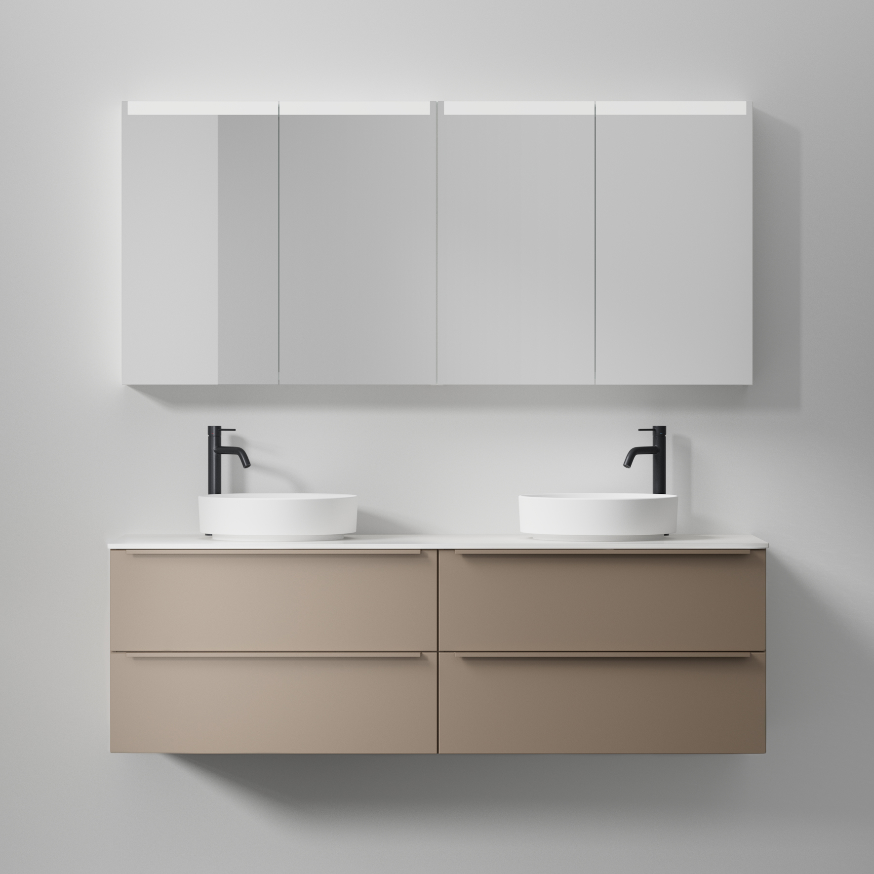 Tvättställsskåp INR Core Avant med 4 Lådor