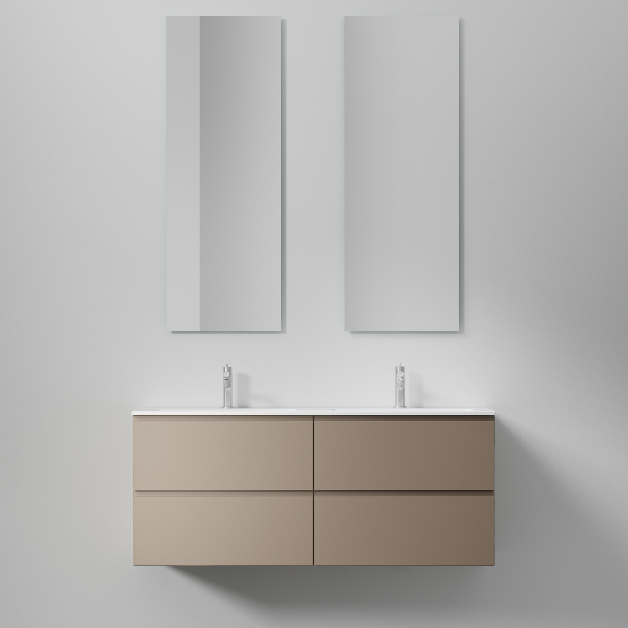 Tvättställsskåp INR Core Grip med 4 Lådor