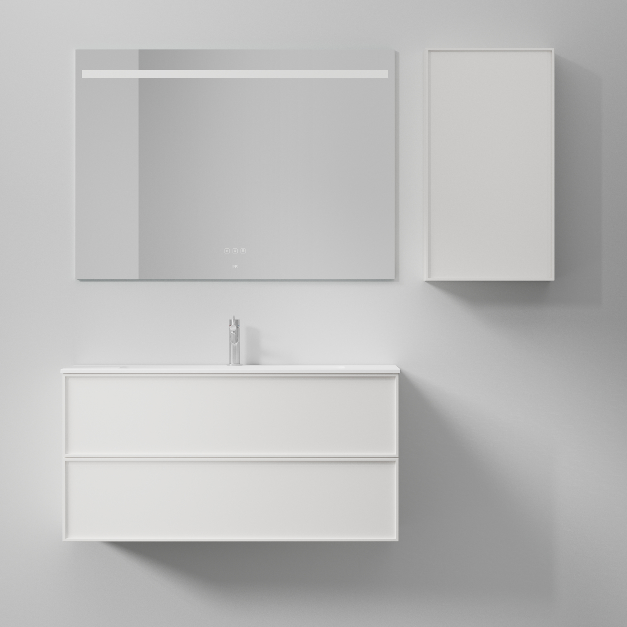 Tvättställsskåp INR Core Nema med 2 Lådor