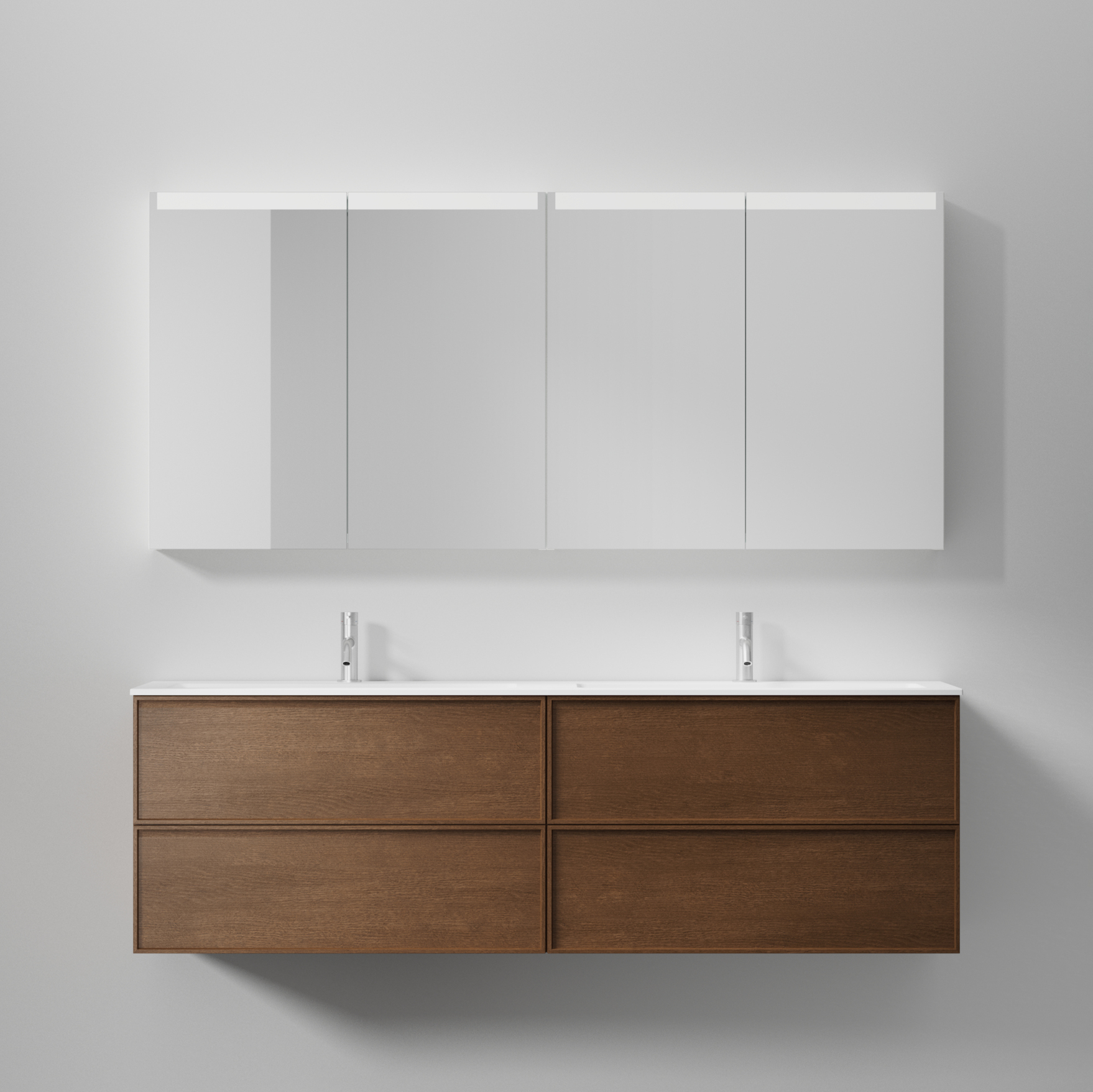 Tvättställsskåp INR Core Nema med 4 Lådor