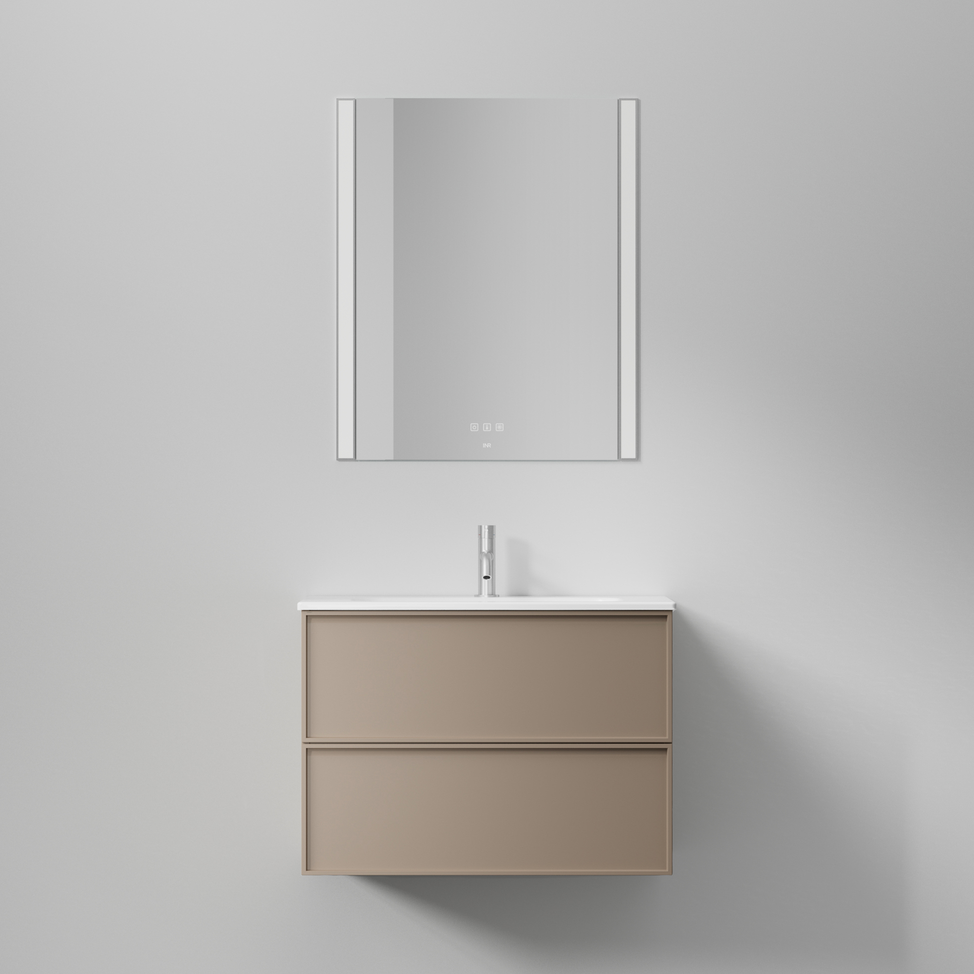 Tvättställsskåp INR Core Sense med 2 Lådor