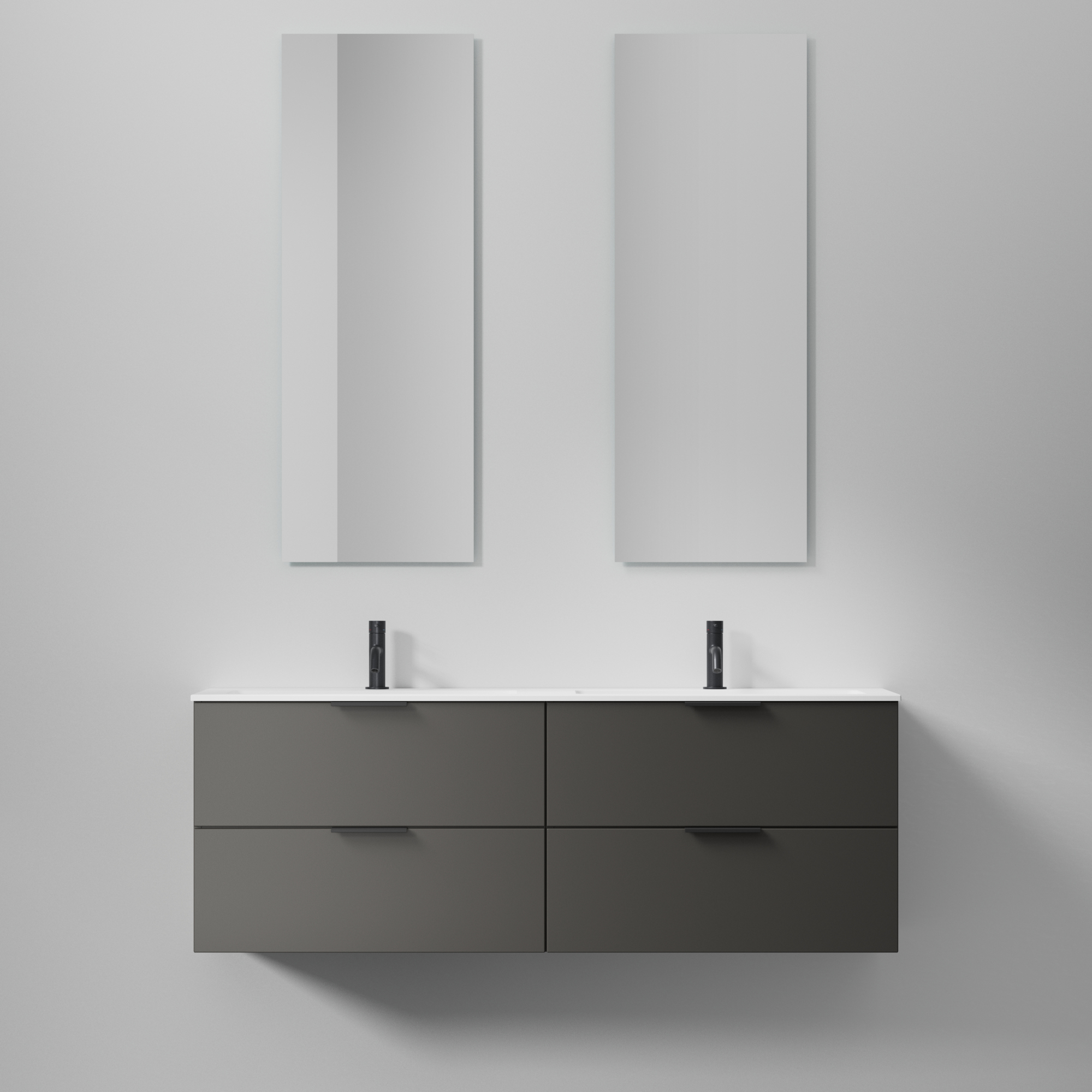 Tvättställsskåp INR Core Solid med 4 Lådor