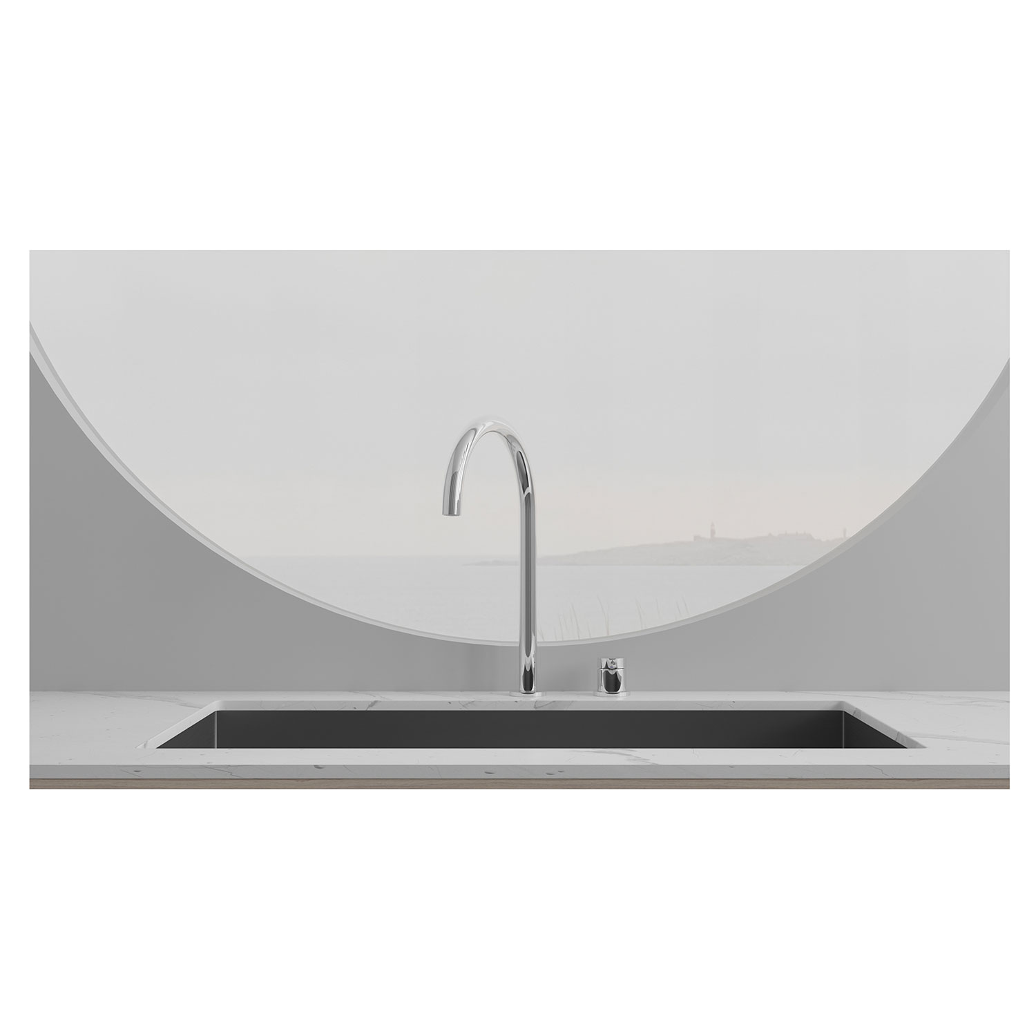 Kjøkkenbatteri Scandtap Steel Harmonized K2