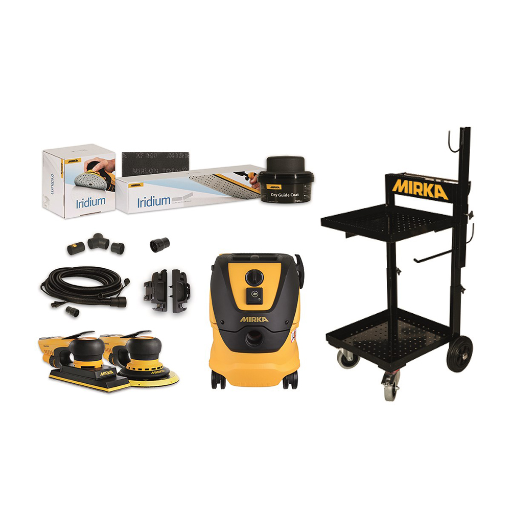 Slipkit Mirka Iridium System M För Lackering L-klass