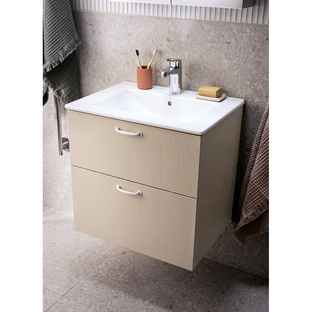 Tvättställsskåp Alterna Isella Aqua med Ariella Porslin Tvättställ