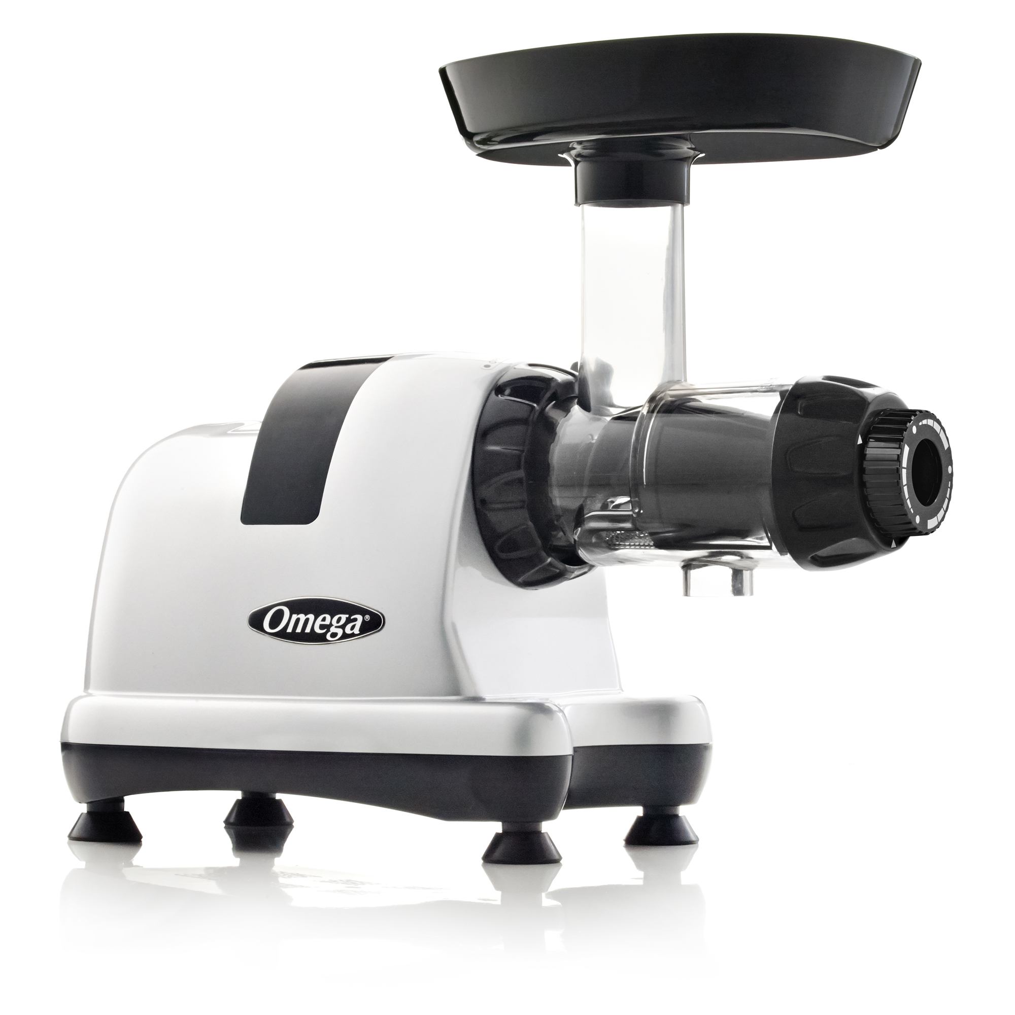 Slow Juicer Omega Horisontal Silver