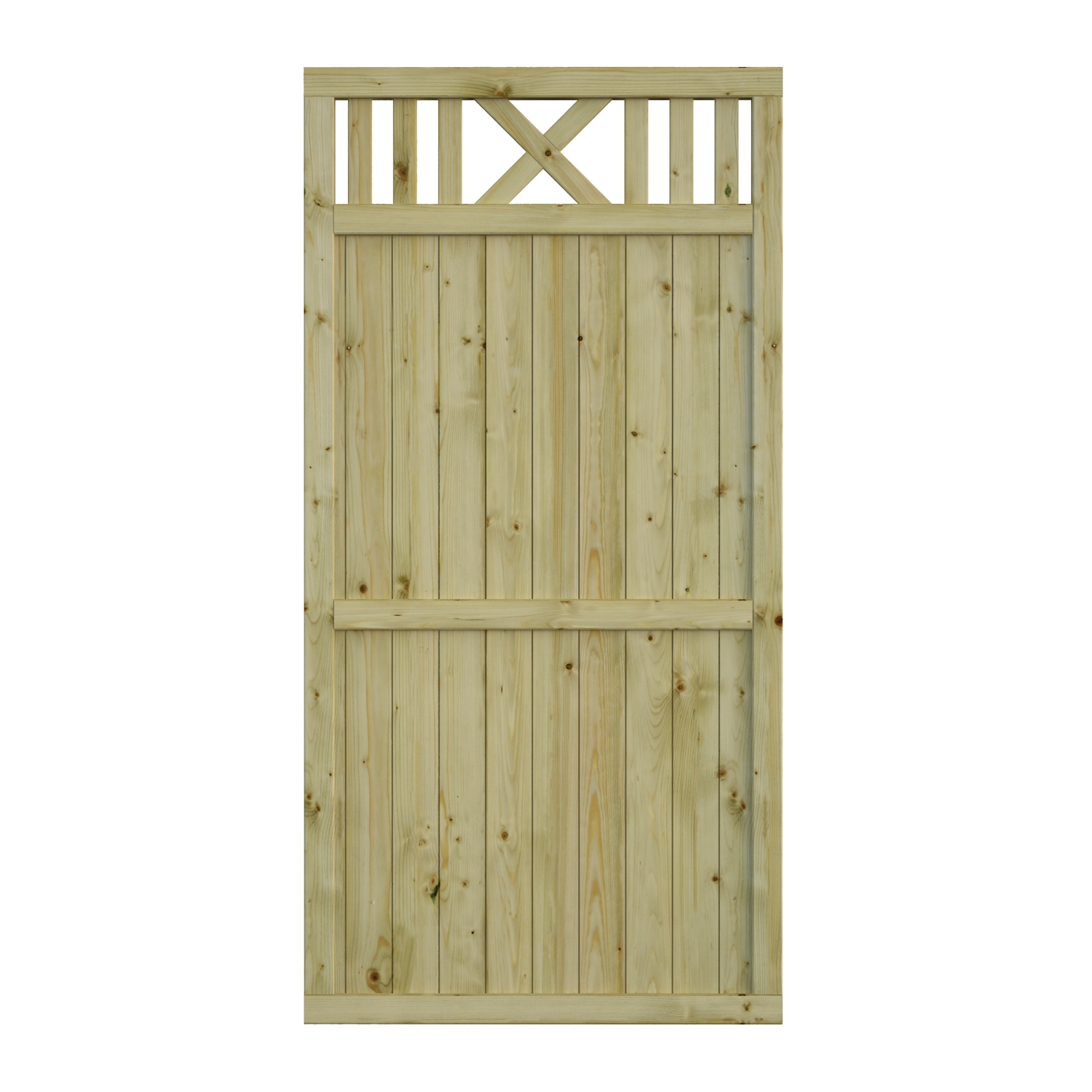 Skärm Palmako Jette 2 Grön tryckimpregnerad