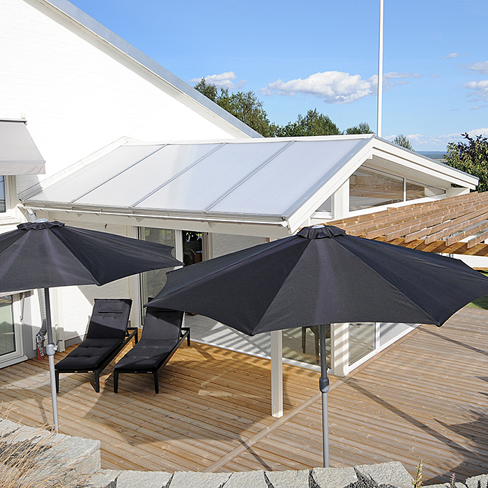 Kanalplast Novoroom Sadeltak 50 mm LxB 10000x4880 mm