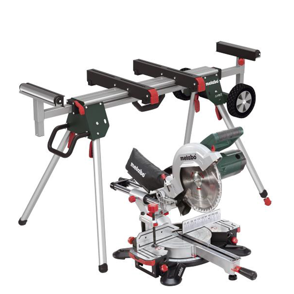 Kapp- og gjæringssag Metabo KGS 254 M med Maskinstativ KSU 251