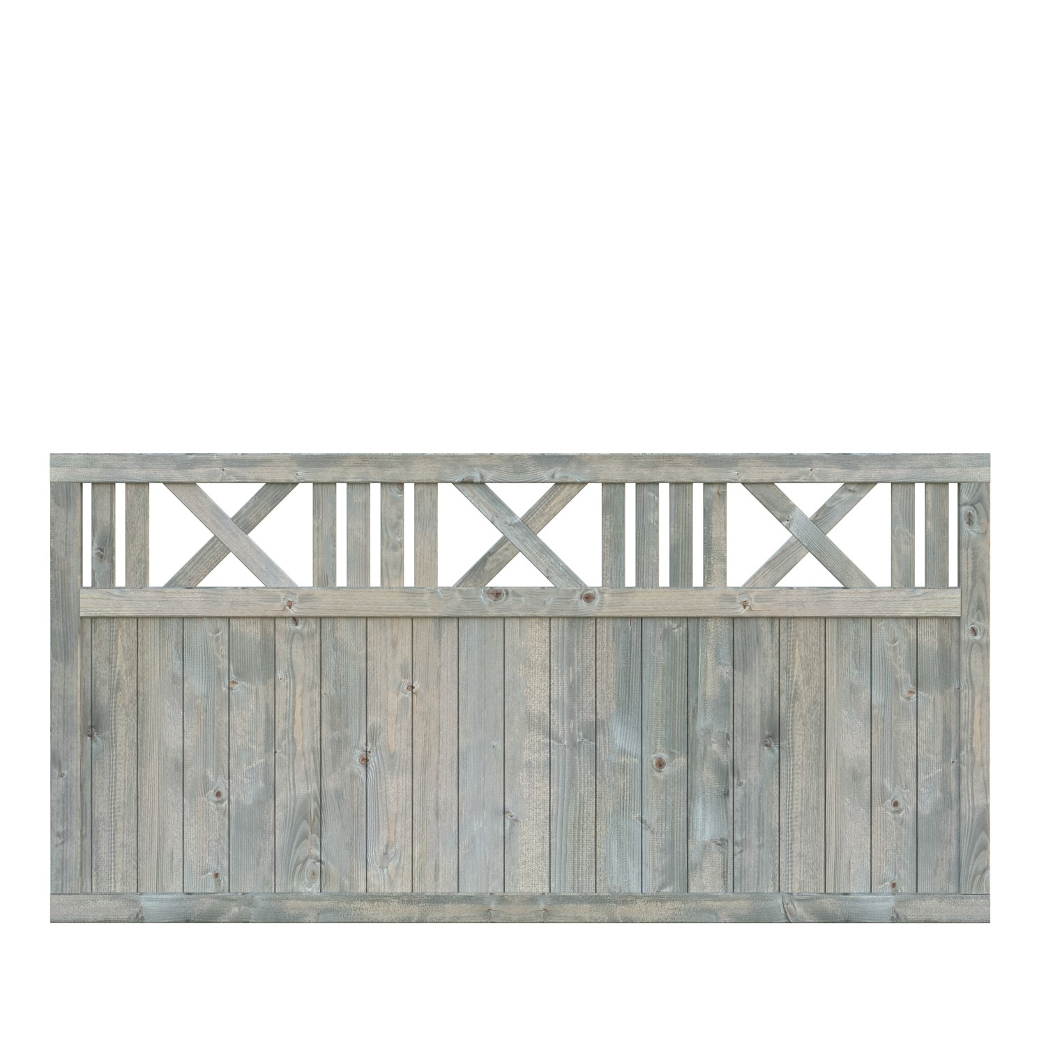 Skärm Palmako Karina 4 Grå tryckimpregnerad