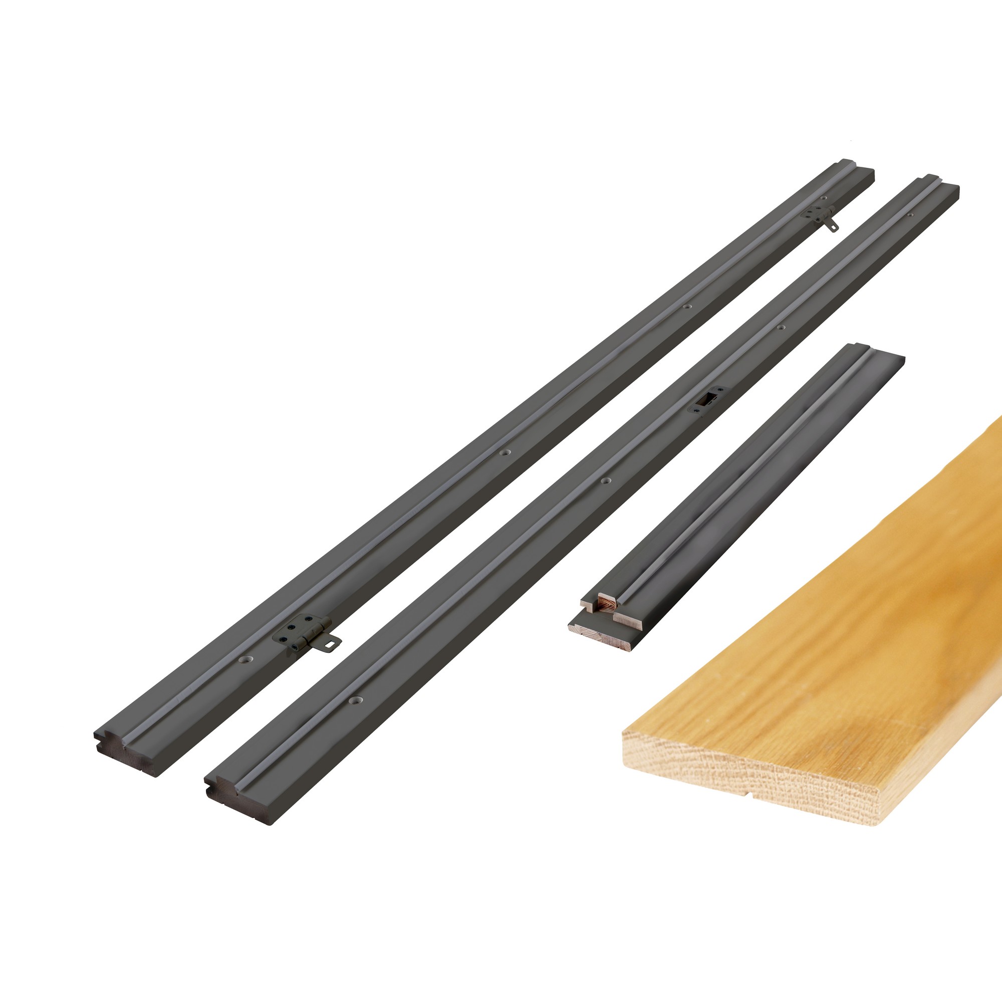 Karmsett Bygg1 Mørk Grå med Dempelist