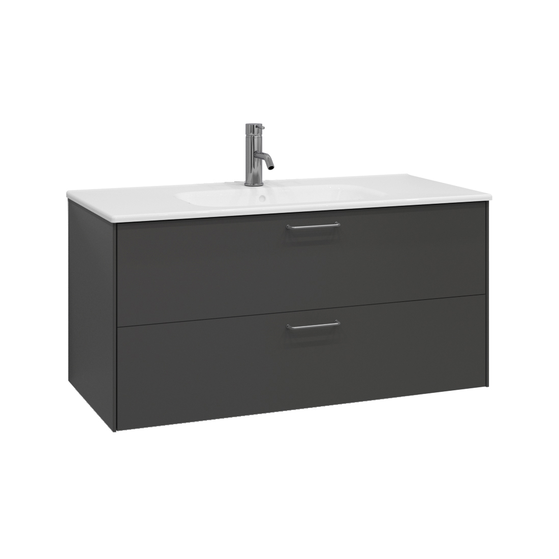 Tvättställsskåp Ballingslöv KC100 Lessmore med 2 Lådor | badrum - badrumsmobler - tvattstallsskap-och-kommod | KakelKungen