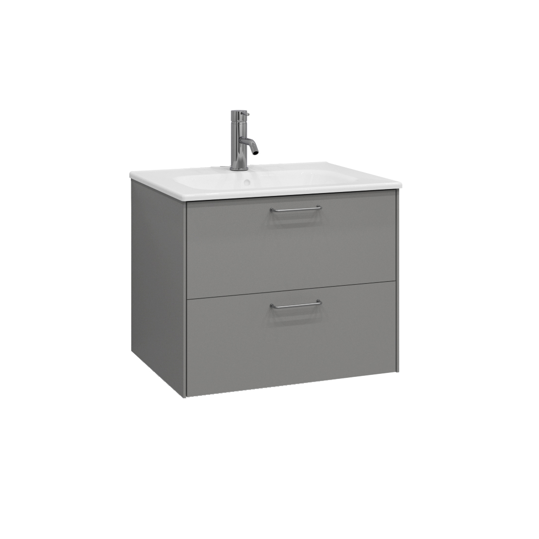 Tvättställsskåp Ballingslöv KC60 Lessmore med 2 Lådor | badrum - badrumsmobler - tvattstallsskap-och-kommod | KakelKungen