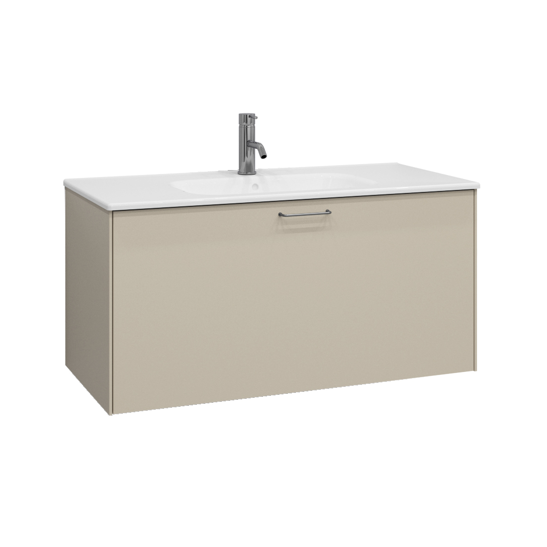 tvättställsskåp ballingslöv kh100 lessmore med 1 låda