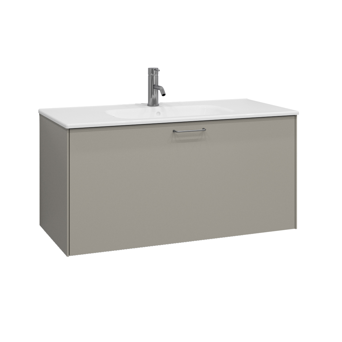 tvättställsskåp ballingslöv kh100 lessmore med 1 låda