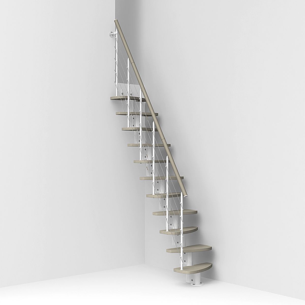 Hemstrapp og plassbesparende trapp