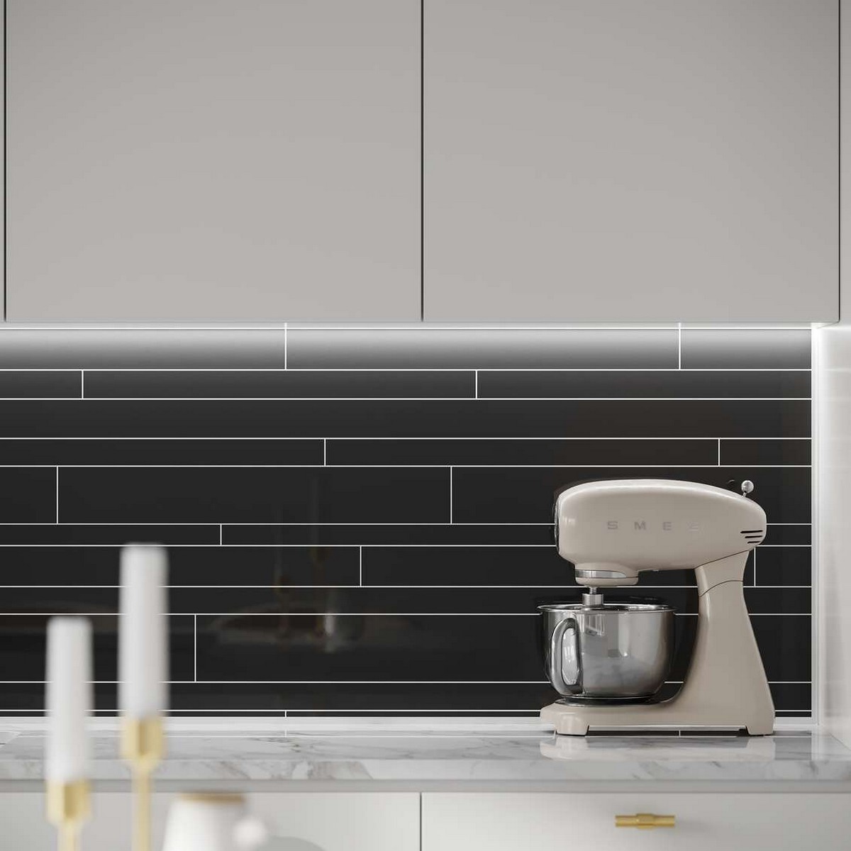 Kitchen Board Fibo 2124 KM99 HG New York Black