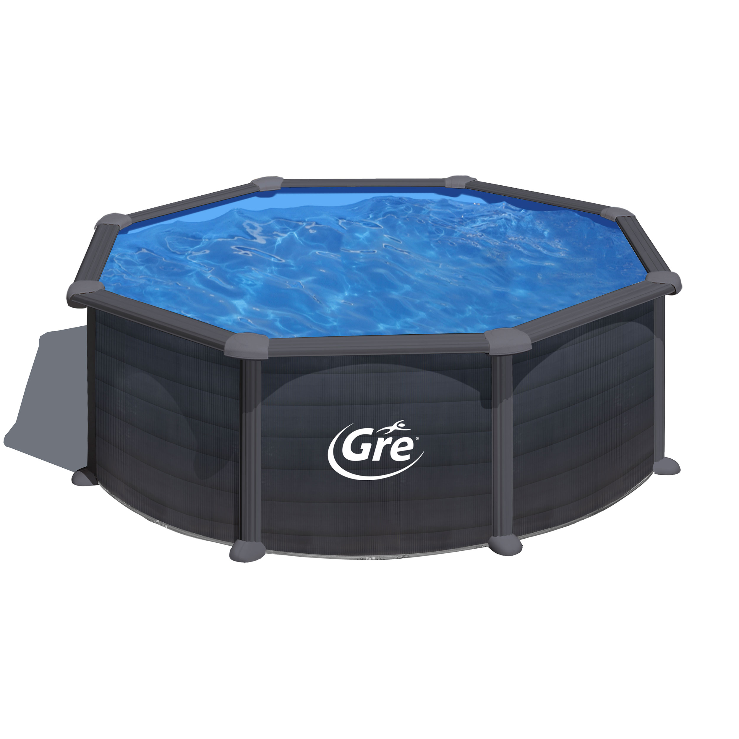 Poolpaket Gre Granada Rund 11 m³