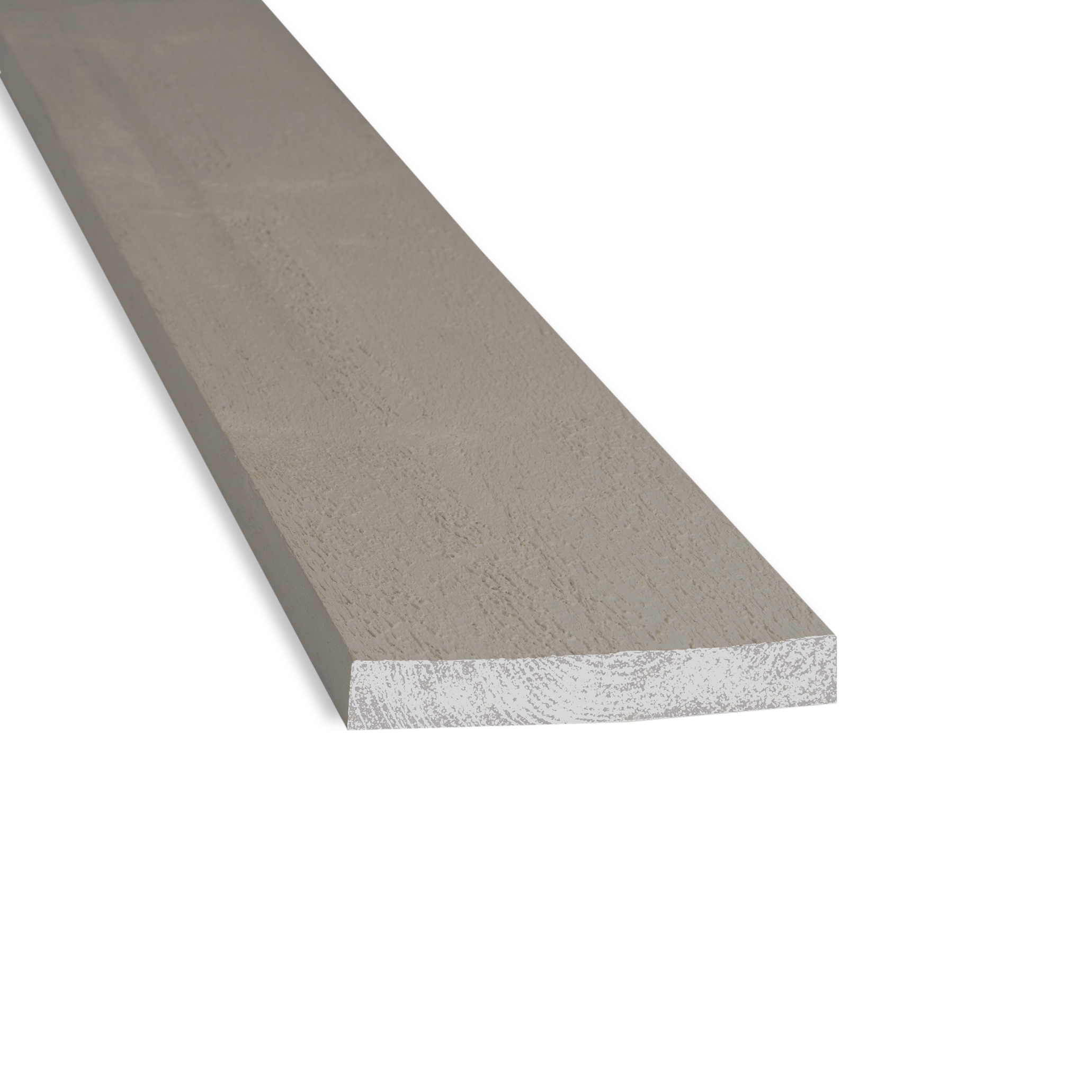 Klädselbräda Södra 22x45 mm Mellanstruken Längd: 4,2 meter, Färg: Ljusgrå, NCS: SS2000-N