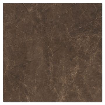 Marmor Klinker Hill Ceramic Acra Mørkebrun Blank 60x60 cm