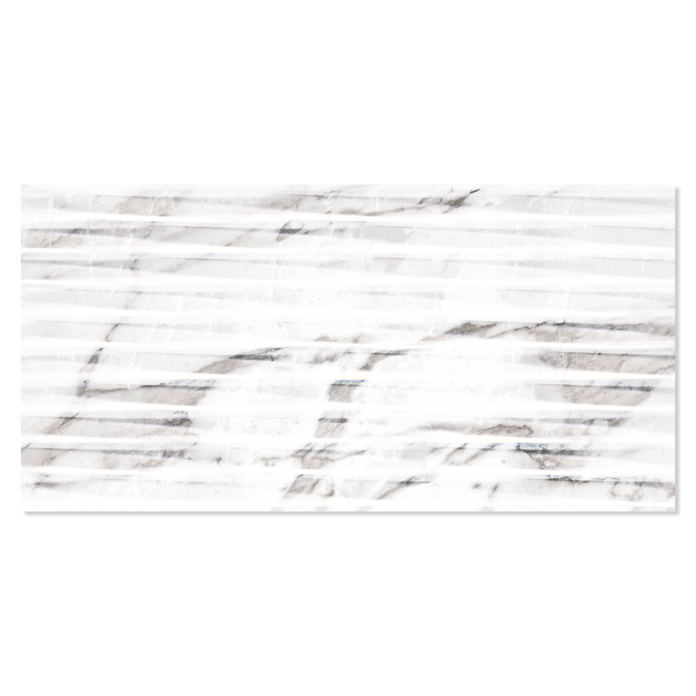 Marmor Flis Aguilas Hill Ceramic Hvit 30x60 cm Blank