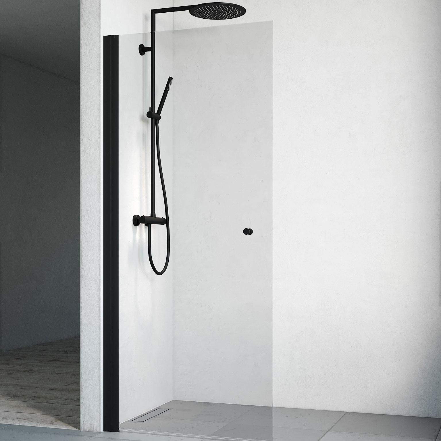 Duschdörr Macro Design Spirit Rak | badrum - duschar - duschdorr | KakelKungen