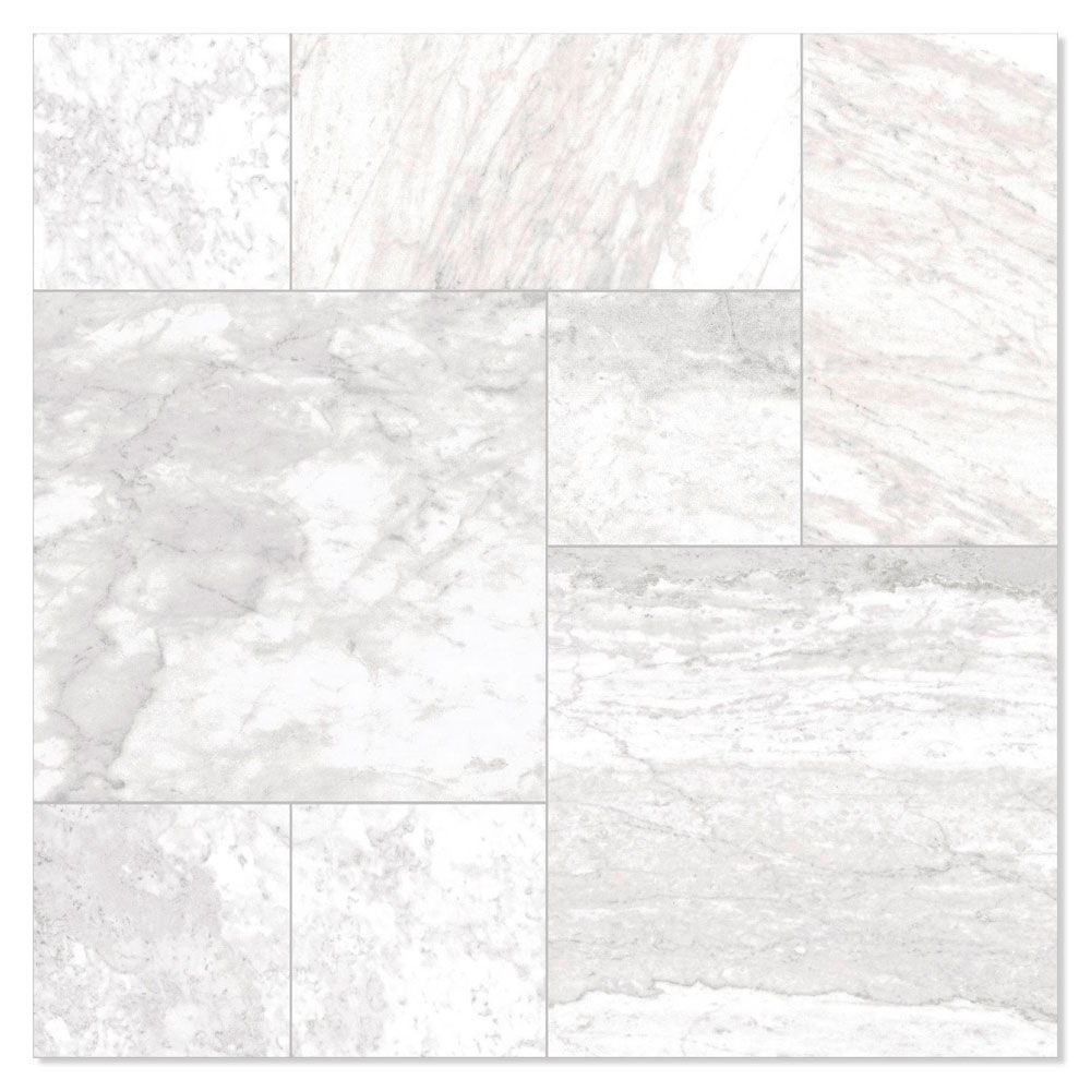 Klinker Evora Hill Ceramic Vit 100x100 cm Matt