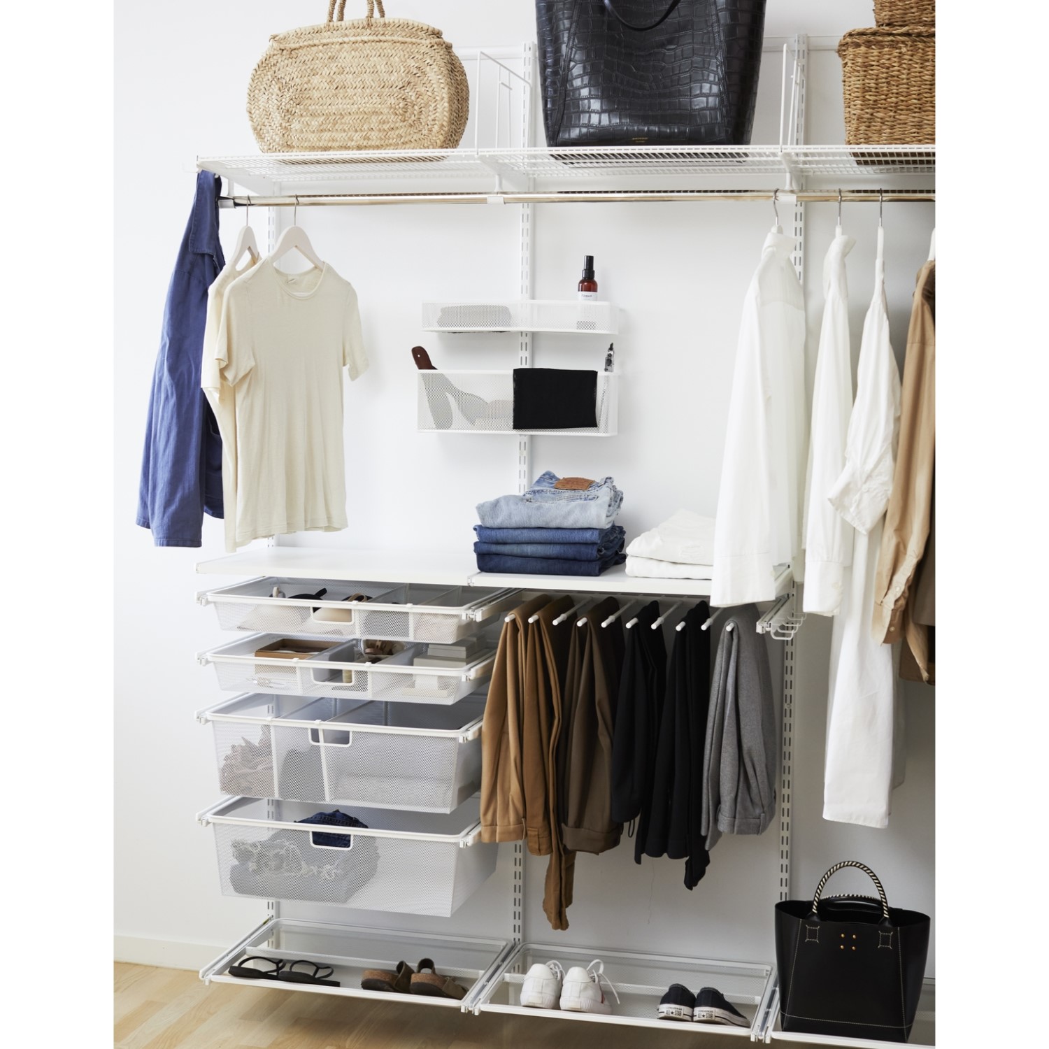 Meshkurv Elfa for Uttrekksramme 60